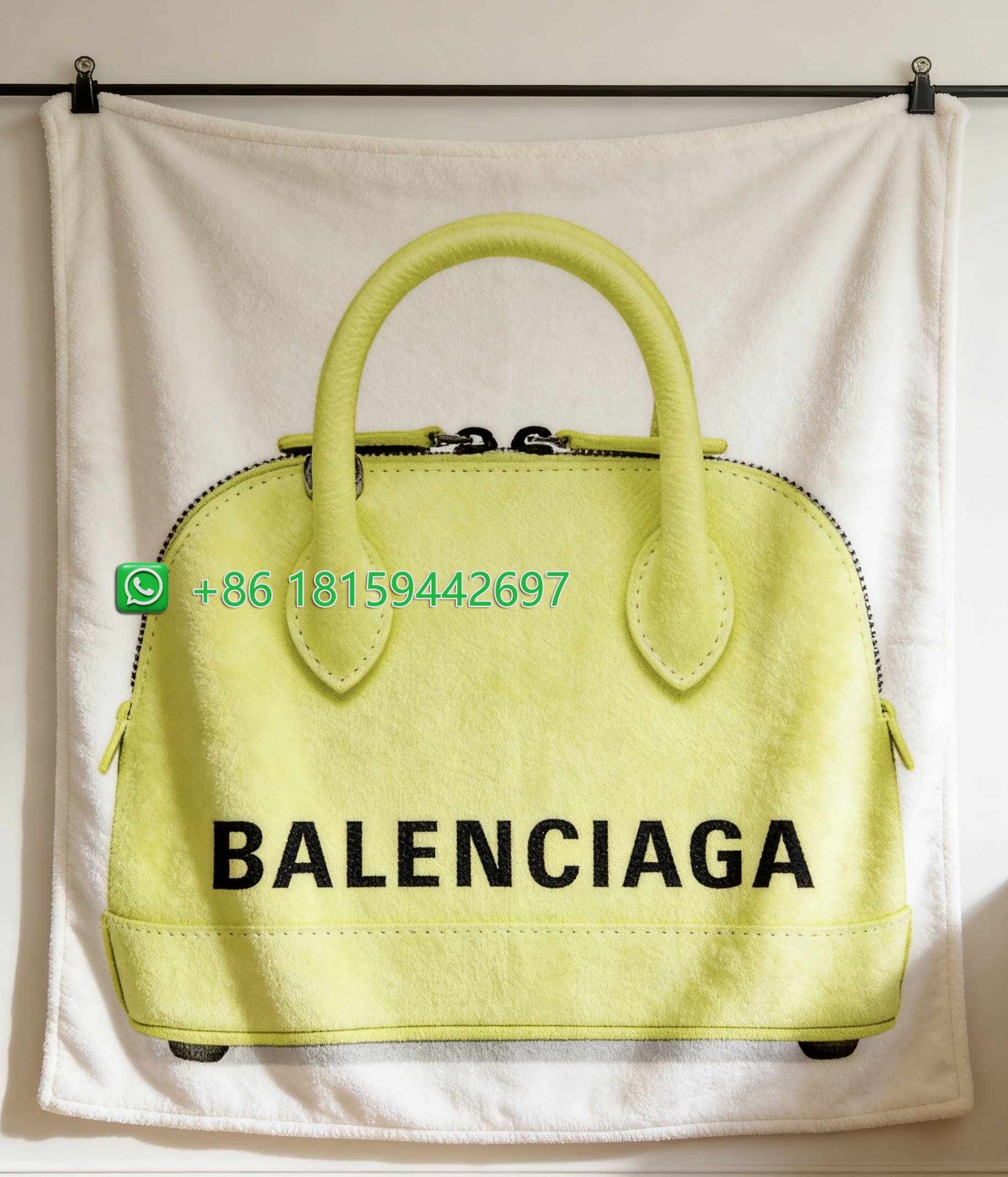 Balenciaga Throw Blankets